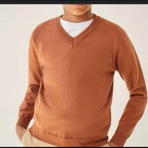Burnt Orange Boys Sweater